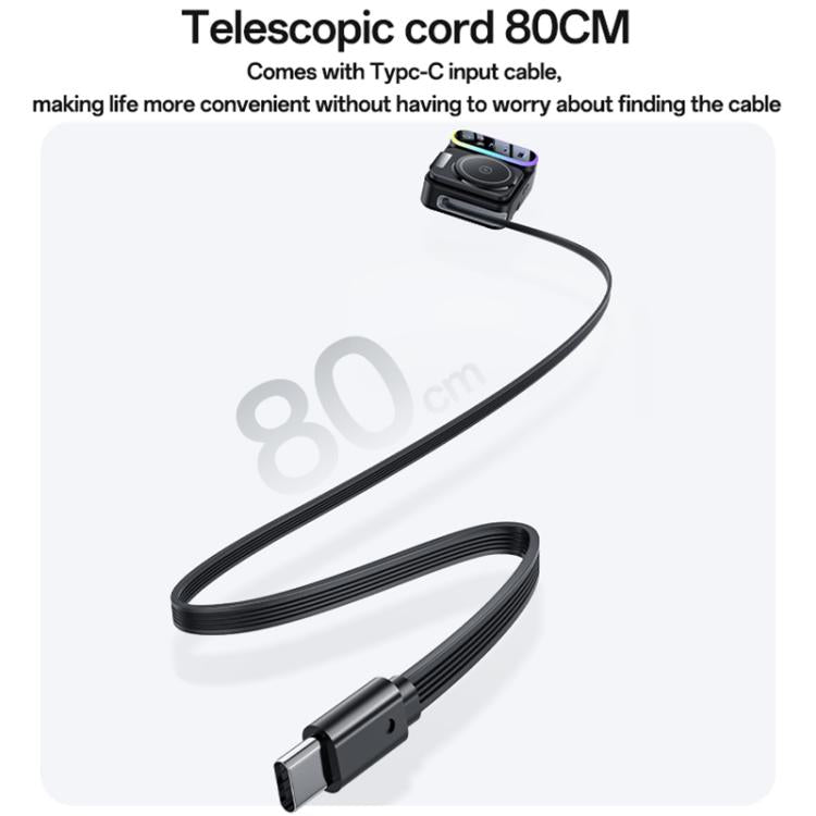 Yesido DS38 65W 8 合 1 磁吸無線充電站，附伸縮線，DS38