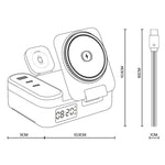 Yesido DS38 65W 8 合 1 磁吸無線充電站，附伸縮線，DS38