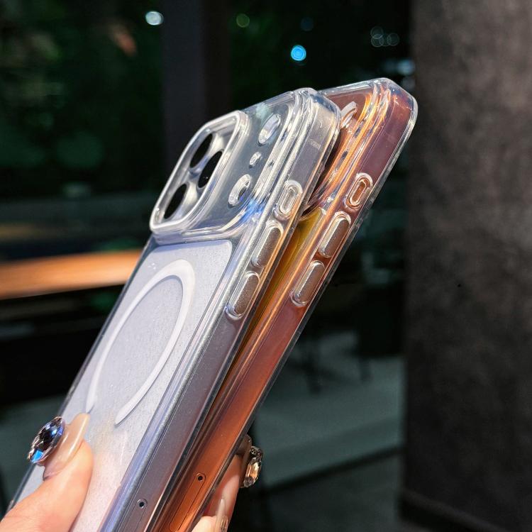 水晶閃爍壓克力磁吸手機殼，適用於 iPhone 17 Pro Max，適用於 iPhone 17 Pro