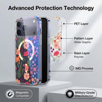 IMD 藍光叢林系列磁吸手機殼，適用於 iPhone 13 Pro Max、iPhone 13 Pro