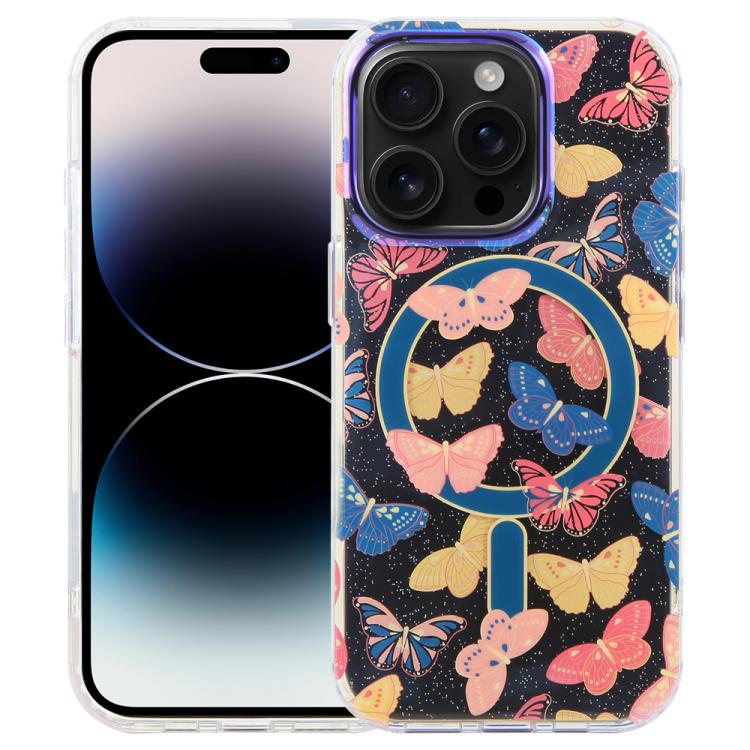 IMD藍光叢林系列磁吸手機殼，適用於 iPhone 16，適用於 iPhone 15 Pro Max，適用於 iPhone 15 Pro，適用於 iPhone 15 Plus / 14 Plus，適用於 iPhone 15，適用於 iPhone 14 / 13，適用於 iPhone 14 Pro，適用於 iPhone 14 Pro Max