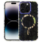 IMD藍光叢林系列磁吸手機殼，適用於 iPhone 16，適用於 iPhone 15 Pro Max，適用於 iPhone 15 Pro，適用於 iPhone 15 Plus / 14 Plus，適用於 iPhone 15，適用於 iPhone 14 / 13，適用於 iPhone 14 Pro，適用於 iPhone 14 Pro Max