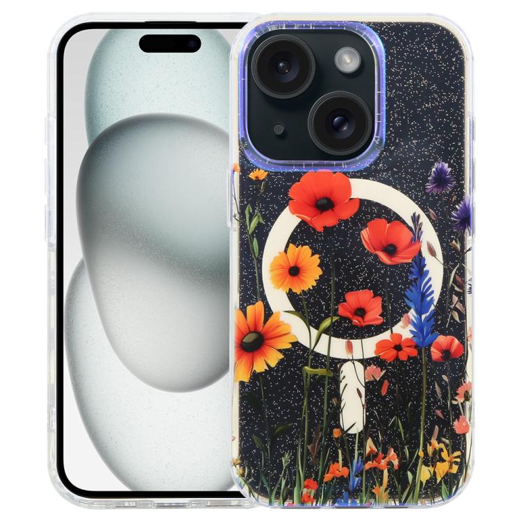 IMD藍光叢林系列磁吸手機殼，適用於 iPhone 16，適用於 iPhone 15 Pro Max，適用於 iPhone 15 Pro，適用於 iPhone 15 Plus / 14 Plus，適用於 iPhone 15，適用於 iPhone 14 / 13，適用於 iPhone 14 Pro，適用於 iPhone 14 Pro Max