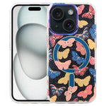 IMD藍光叢林系列磁吸手機殼，適用於 iPhone 16，適用於 iPhone 15 Pro Max，適用於 iPhone 15 Pro，適用於 iPhone 15 Plus / 14 Plus，適用於 iPhone 15，適用於 iPhone 14 / 13，適用於 iPhone 14 Pro，適用於 iPhone 14 Pro Max