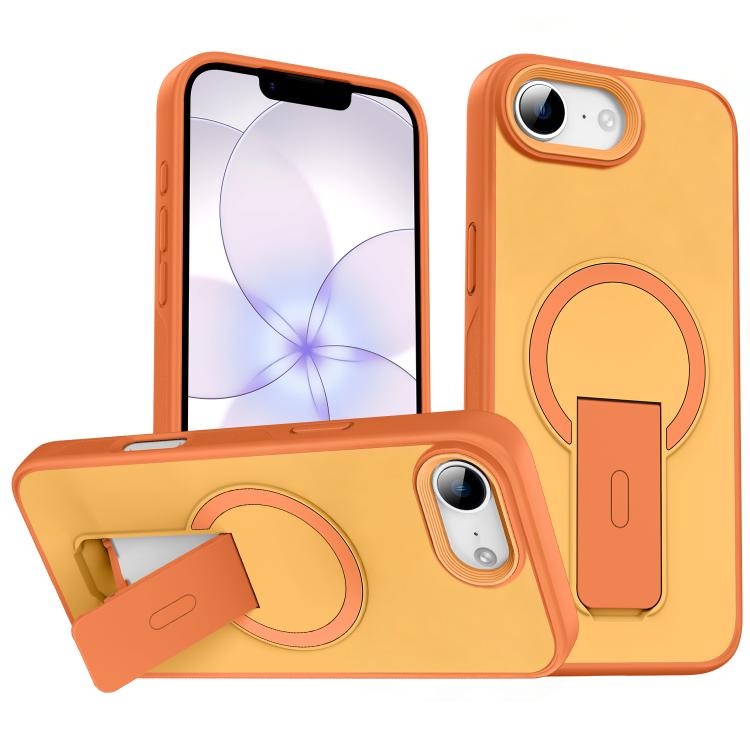 皮膚觸感隱形支架MagSafe手機殼，適用於 iPhone 16e / 17e，適用於 iPhone 17 Pro Max，適用於 iPhone 17 Pro，適用於 iPhone 17，適用於 iPhone Air