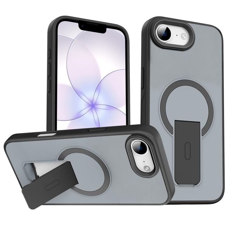 皮膚觸感隱形支架MagSafe手機殼，適用於 iPhone 16e / 17e，適用於 iPhone 17 Pro Max，適用於 iPhone 17 Pro，適用於 iPhone 17，適用於 iPhone Air