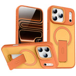 皮膚觸感隱形支架MagSafe手機殼，適用於 iPhone 16e / 17e，適用於 iPhone 17 Pro Max，適用於 iPhone 17 Pro，適用於 iPhone 17，適用於 iPhone Air