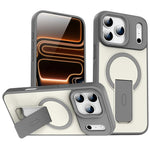 皮膚觸感隱形支架MagSafe手機殼，適用於 iPhone 16e / 17e，適用於 iPhone 17 Pro Max，適用於 iPhone 17 Pro，適用於 iPhone 17，適用於 iPhone Air