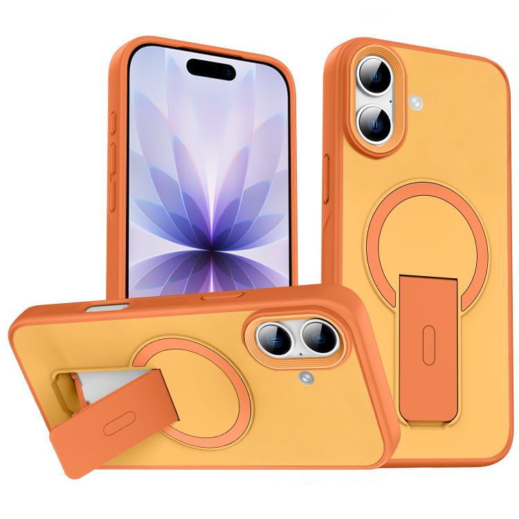 皮膚觸感隱形支架MagSafe手機殼，適用於 iPhone 16e / 17e，適用於 iPhone 17 Pro Max，適用於 iPhone 17 Pro，適用於 iPhone 17，適用於 iPhone Air