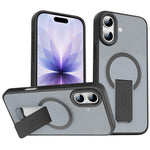 皮膚觸感隱形支架MagSafe手機殼，適用於 iPhone 16e / 17e，適用於 iPhone 17 Pro Max，適用於 iPhone 17 Pro，適用於 iPhone 17，適用於 iPhone Air