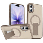 皮膚觸感隱形支架MagSafe手機殼，適用於 iPhone 16e / 17e，適用於 iPhone 17 Pro Max，適用於 iPhone 17 Pro，適用於 iPhone 17，適用於 iPhone Air