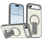 皮膚觸感隱形支架MagSafe手機殼，適用於 iPhone 16e / 17e，適用於 iPhone 17 Pro Max，適用於 iPhone 17 Pro，適用於 iPhone 17，適用於 iPhone Air