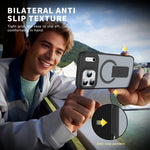 皮膚觸感隱形支架MagSafe手機殼，適用於 iPhone 16e / 17e，適用於 iPhone 17 Pro Max，適用於 iPhone 17 Pro，適用於 iPhone 17，適用於 iPhone Air