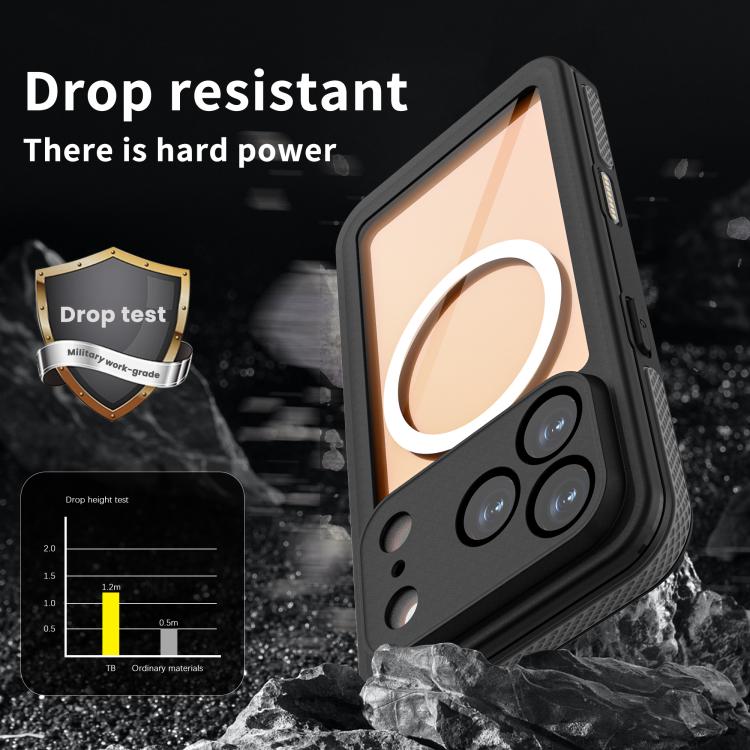 RedPepper V 系列IP68防水磁性手機殼，適用於iPhone 17 Pro、iPhone 17