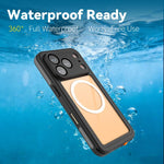 RedPepper V 系列IP68防水磁性手機殼，適用於iPhone 17 Pro、iPhone 17