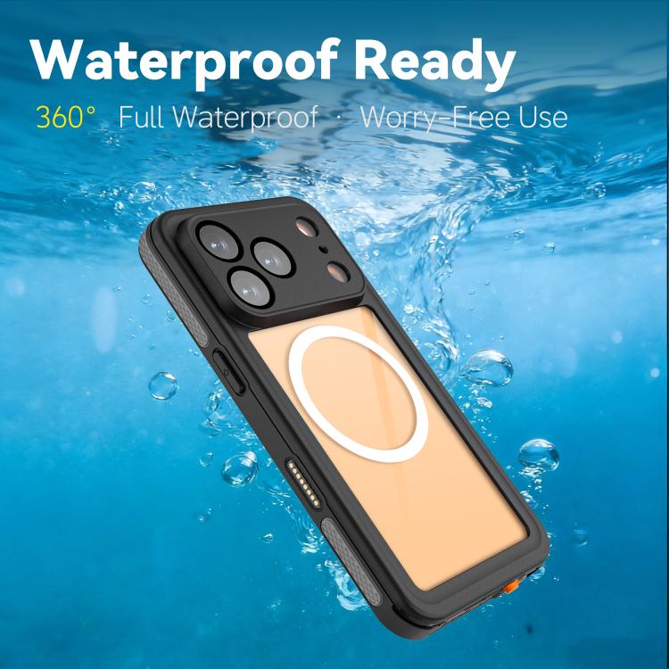 RedPepper V 系列IP68防水磁性手機殼，適用於iPhone 17 Pro、iPhone 17