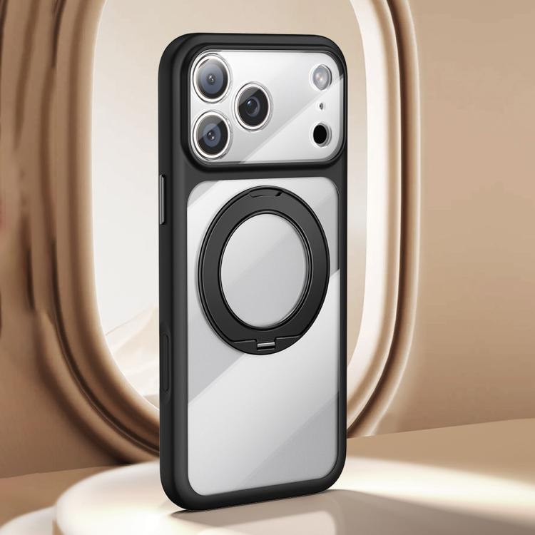 精密孔皮膚觸感磁吸支架手機殼附AI快門按鈕，適用於 iPhone 17 Pro Max，適用於 iPhone 17 Pro