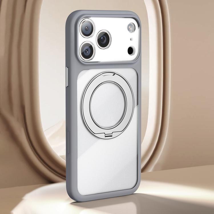精密孔皮膚觸感磁吸支架手機殼附AI快門按鈕，適用於 iPhone 17 Pro Max，適用於 iPhone 17 Pro