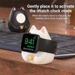XDcase Apple Watch 招財貓設計智慧手錶充電座