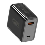 HX119 120W USB 與 Type-C 雙介面快速充電器，歐規插頭、英規插頭、美規插頭