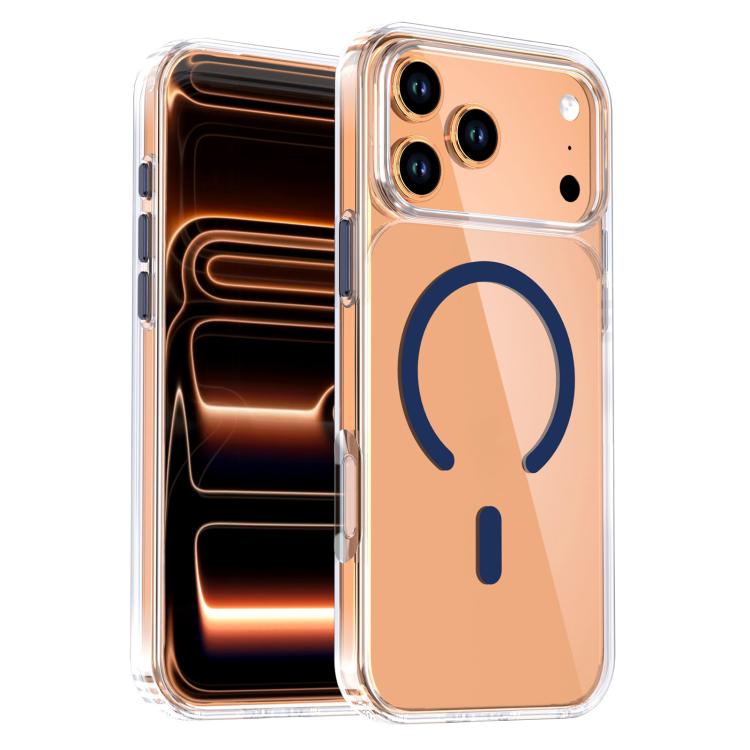 水晶透明磁吸手機殼，適用於 iPhone 17 Pro Max，適用於 iPhone 17 Pro