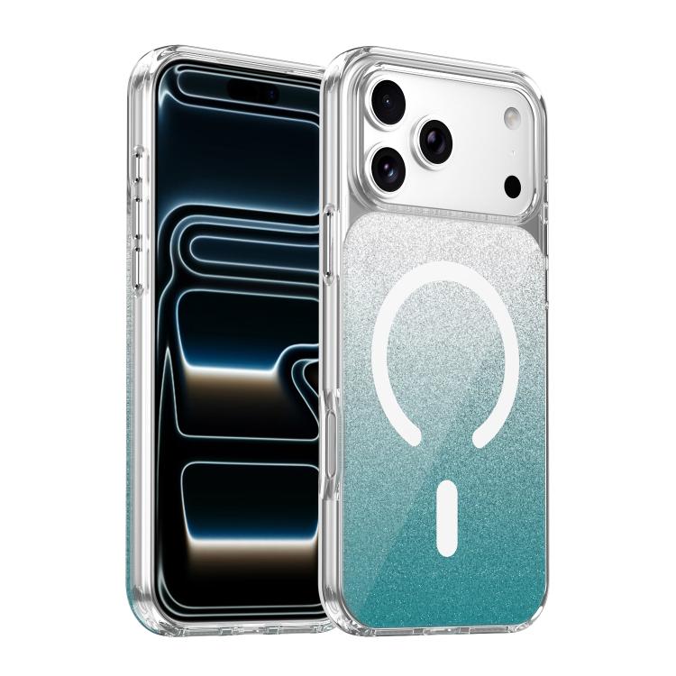 水晶閃粉磁吸手機殼，適用於 iPhone 17 Pro Max，適用於 iPhone 17 Pro