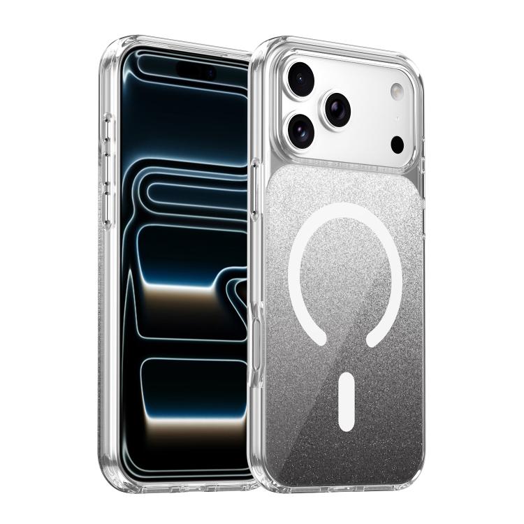 水晶閃粉磁吸手機殼，適用於 iPhone 17 Pro Max，適用於 iPhone 17 Pro