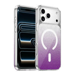水晶閃粉磁吸手機殼，適用於 iPhone 17 Pro Max，適用於 iPhone 17 Pro