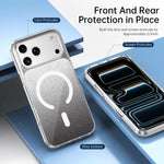水晶閃粉磁吸手機殼，適用於 iPhone 17 Pro Max，適用於 iPhone 17 Pro