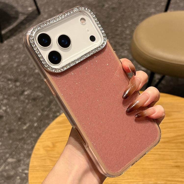 純色閃粉與水鑽設計手機殼，適用於 iPhone 17 Pro Max，適用於 iPhone 17 Pro，適用於 iPhone 17，適用於 iPhone Air
