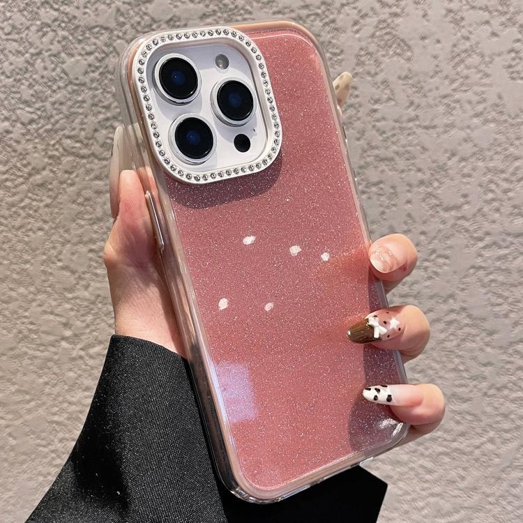 純色亮片與水鑽設計手機殼，適用於 iPhone 13 Pro Max、iPhone 13 Pro、iPhone 13、iPhone 12