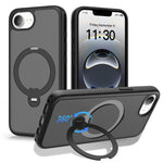 磁吸 360 度旋轉支架氣囊防震手機殼，適用於 iPhone 16e / 17e、iPhone 17 Pro Max、iPhone 17 Pro、iPhone 17、iPhone Air、iPhone 16 Pro Max、iPhone 16
