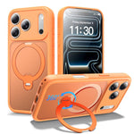 磁吸 360 度旋轉支架氣囊防震手機殼，適用於 iPhone 16e / 17e、iPhone 17 Pro Max、iPhone 17 Pro、iPhone 17、iPhone Air、iPhone 16 Pro Max、iPhone 16