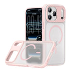 Alpha 風格皮膚觸感磁吸手機殼，適用於 iPhone 17 Pro Max、iPhone 17 Pro
