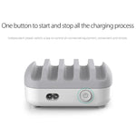 ORICO DUK-5P 40W 5 埠 USB 智能充電站，附支架，美規插頭、英規插頭、澳規插頭