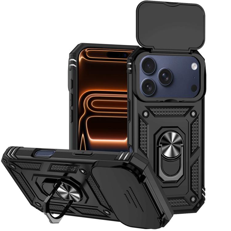 XDcase 滑動鏡頭保護環磁吸手機殼，適用於 iPhone 17 Pro Max、iPhone 17 Pro、iPhone 17、iPhone Air