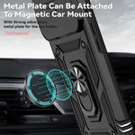 XDcase Sliding Camshield Ring Holder Magnetic Phone Case, For iPhone 17 Pro Max, For iPhone 17 Pro, For iPhone 17, For iPhone Air