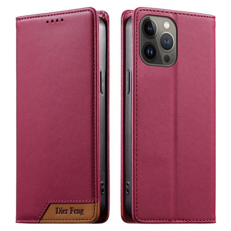 Dierfeng拼接強磁性RFID素食皮革手機殼，適用於iPhone 14 Pro Max、iPhone SE 2022 / SE 2020 / 8 / 7、iPhone 13 Pro Max、iPhone 13 Pro、iPhone 13 mini、iPhone 12 / 12 Pro、iPhone 12 Pro Max、iPhone 12 mini