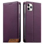 Dierfeng拼接強磁性RFID素食皮革手機殼，適用於iPhone 11 Pro Max、iPhone 11、iPhone 11 Pro、iPhone X / XS、iPhone XR、iPhone XS Max、iPhone 8 Plus / 7 Plus
