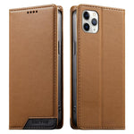 Dierfeng拼接強磁性RFID素食皮革手機殼，適用於iPhone 11 Pro Max、iPhone 11、iPhone 11 Pro、iPhone X / XS、iPhone XR、iPhone XS Max、iPhone 8 Plus / 7 Plus