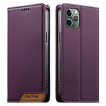 Dierfeng拼接強磁性RFID素食皮革手機殼，適用於iPhone 11 Pro Max、iPhone 11、iPhone 11 Pro、iPhone X / XS、iPhone XR、iPhone XS Max、iPhone 8 Plus / 7 Plus