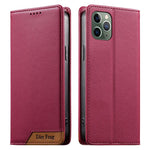 Dierfeng拼接強磁性RFID素食皮革手機殼，適用於iPhone 11 Pro Max、iPhone 11、iPhone 11 Pro、iPhone X / XS、iPhone XR、iPhone XS Max、iPhone 8 Plus / 7 Plus