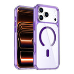 水晶彩色磁吸手機殼，適用於 iPhone 17 Pro Max、iPhone 17 Pro