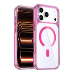 水晶彩色磁吸手機殼，適用於 iPhone 17 Pro Max、iPhone 17 Pro