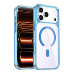 水晶彩色磁吸手機殼，適用於 iPhone 17 Pro Max、iPhone 17 Pro