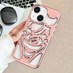 電鍍鏤空小丑散熱 TPU 手機殼，適用於 iPhone 15 Pro Max，適用於 iPhone 15 Pro，適用於 iPhone 15，適用於 iPhone 14，適用於 iPhone 14 Pro，適用於 iPhone 14 Pro Max