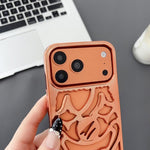 電鍍鏤空小丑散熱 TPU 手機殼，適用於 iPhone 15 Pro Max，適用於 iPhone 15 Pro，適用於 iPhone 15，適用於 iPhone 14，適用於 iPhone 14 Pro，適用於 iPhone 14 Pro Max