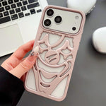 噴油鏤空小丑散熱 TPU 手機殼，適用於 iPhone 17 Pro Max，適用於 iPhone 17 Pro，適用於 iPhone 17，適用於 iPhone 16 Pro Max，適用於 iPhone 16 Pro，適用於 iPhone 16