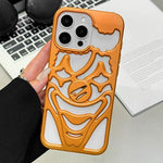 噴油鏤空小丑散熱 TPU 手機殼，適用於 iPhone 17 Pro Max，適用於 iPhone 17 Pro，適用於 iPhone 17，適用於 iPhone 16 Pro Max，適用於 iPhone 16 Pro，適用於 iPhone 16