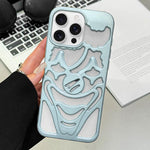 噴油鏤空小丑散熱 TPU 手機殼，適用於 iPhone 17 Pro Max，適用於 iPhone 17 Pro，適用於 iPhone 17，適用於 iPhone 16 Pro Max，適用於 iPhone 16 Pro，適用於 iPhone 16